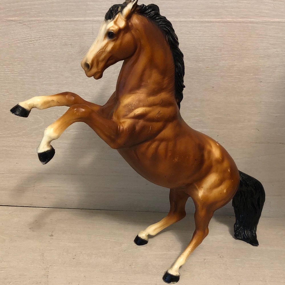 Breyer Classic USA stamp Rearing Stallion Please Read